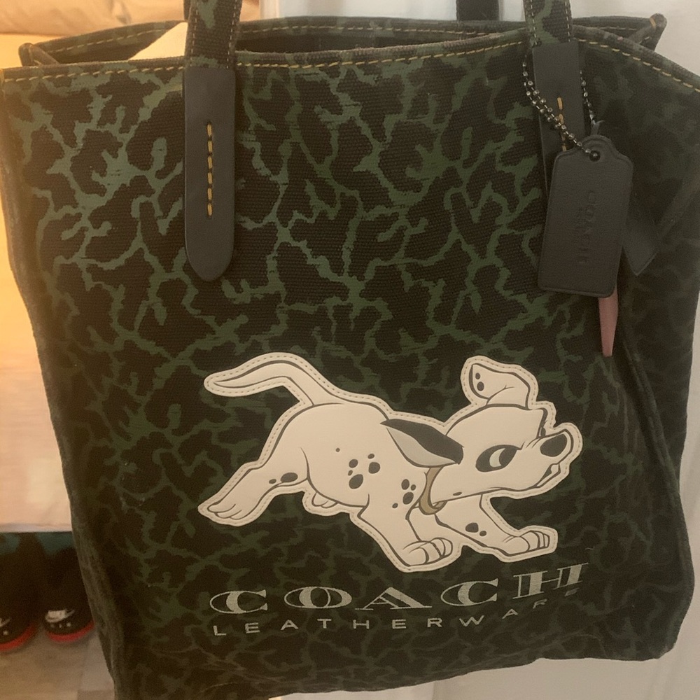 Coach limited edition Dalmatian handbag.